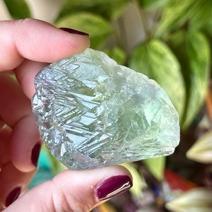 💚Etched Green & Purple Fluorite Crystal Fujian, China💚